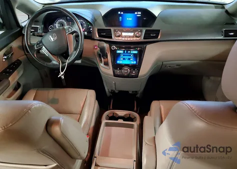 2014 Honda Odyssey Exl z USA, uszkodzony, nr VIN 5FNRL5H6XEB080503